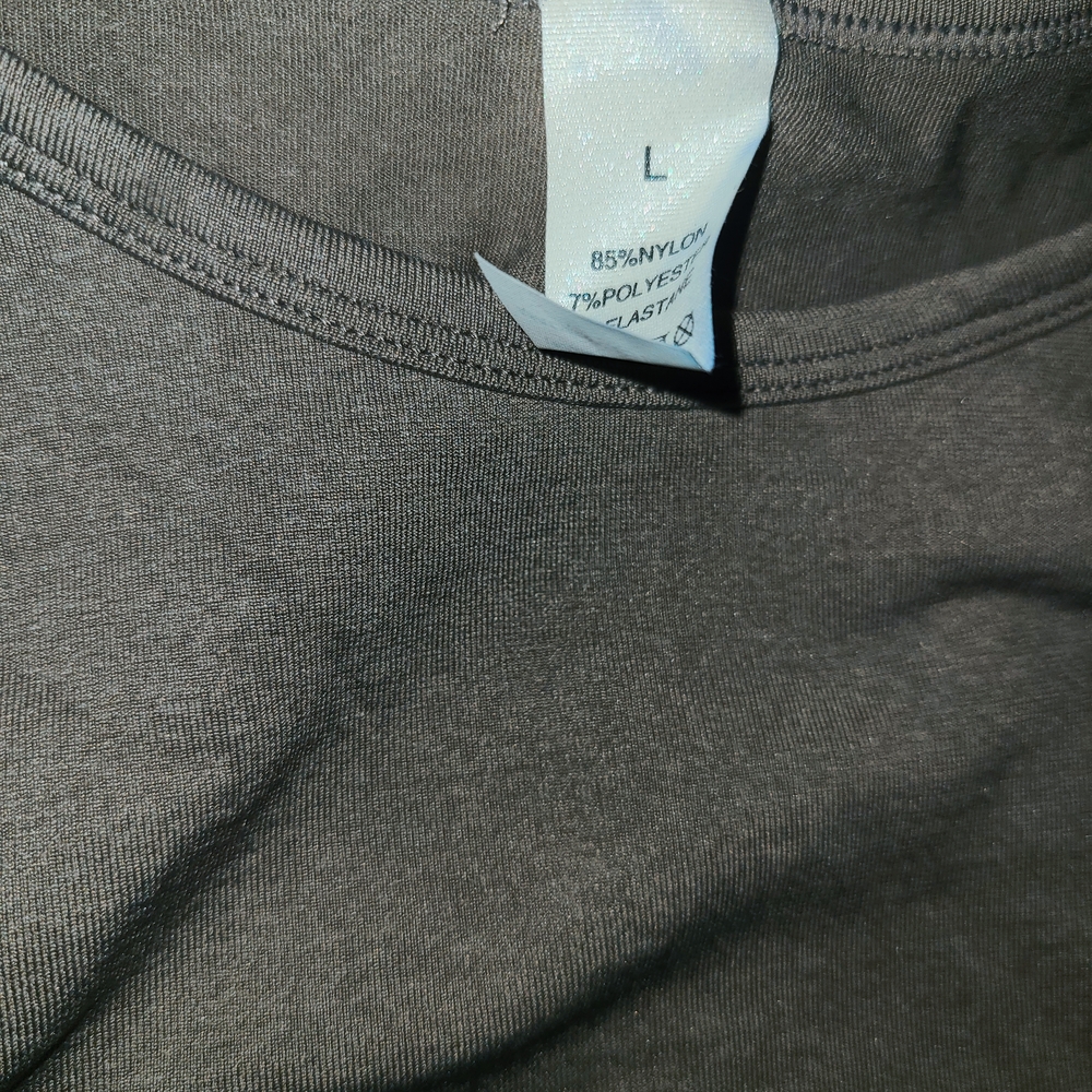 Joie In Life On Point Seamless Leggings & Crop Top Set–Slate Gray–Size L–NWT - Picture 4 of 5